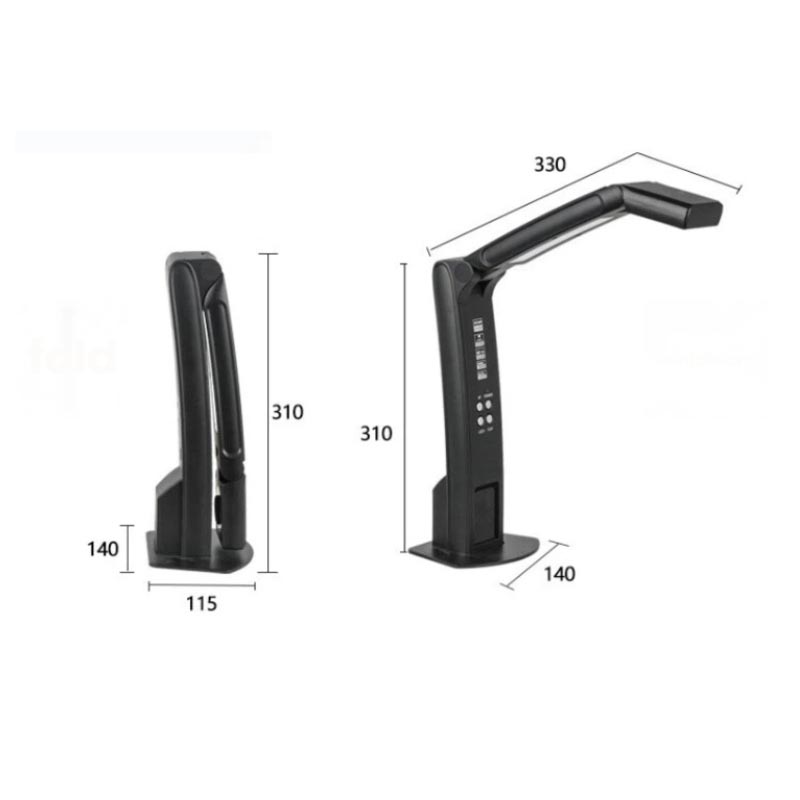 Document Scanner Portable - كاميرا وثائق محمولة قابلة للطي مع