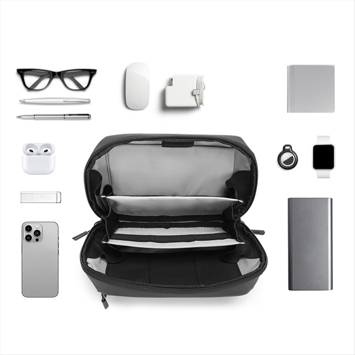 Tech Accessories Travel Organizer Pouch - ☶ ❈ ＊ ♥ حقيبة تقنية