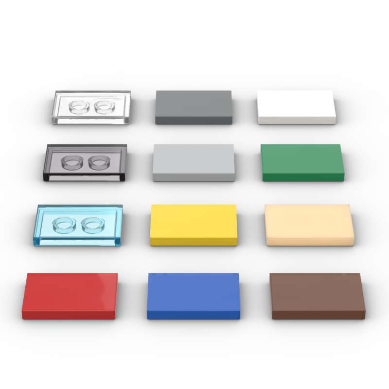 Tech Accessories Gifts - MOC 10 قطعة 26603 2x3 الإطارات