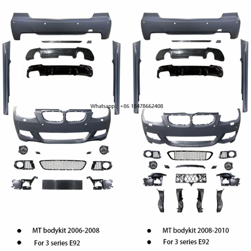 M Tech Auto Accessories - طقم هيكل جديد مطور E92 بتصميم