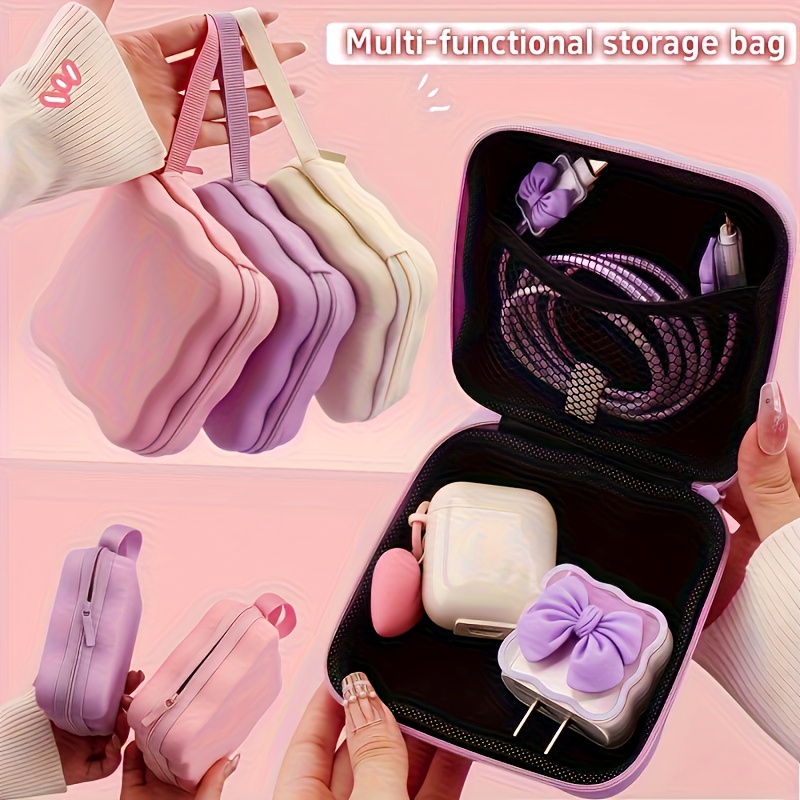 Tech Accessories Kit - حقيبة تخزين محمولة متعددة الوظائف، محفظة،