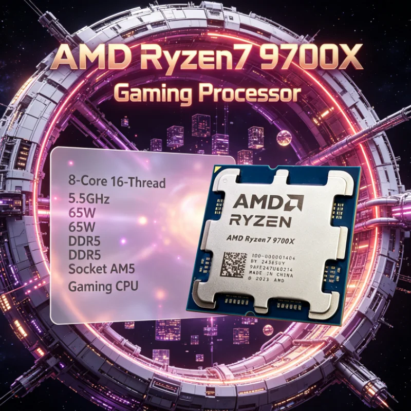 Amd Cpu Ryzen 7 - معالج AMD Ryzen 7 9700X ثماني
