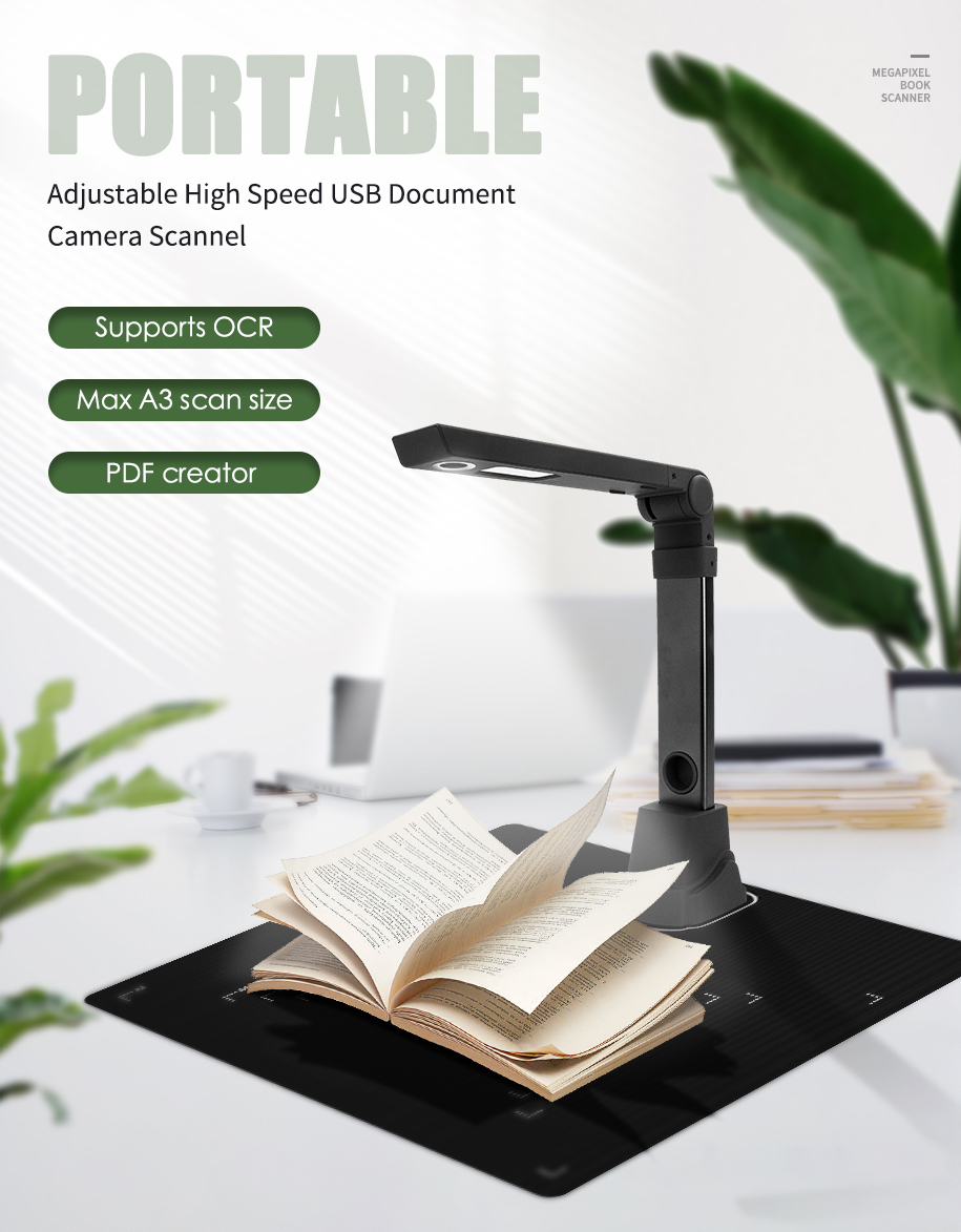 ماسح ضوئي أوتوماتيكي عالي السر - مراجعة Document Scanner Portable وسعره