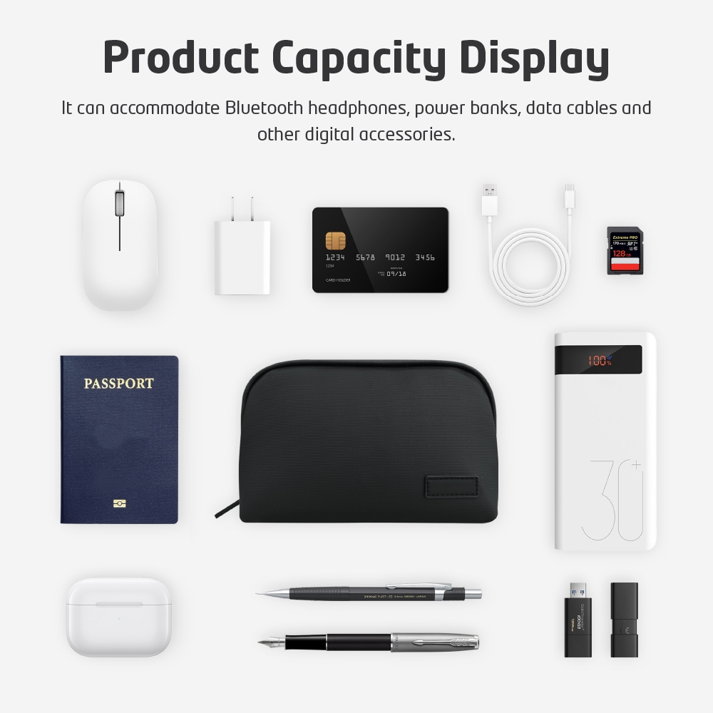 حقيبة تقنية خفيفة الوزن مقاومة - مراجعة Tech Accessories Travel وسعره