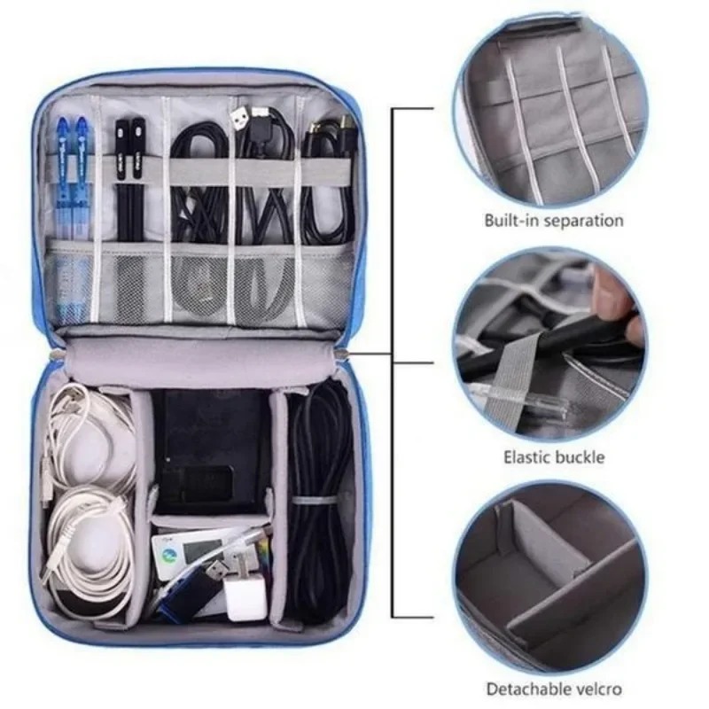 حقيبة تنظيم الإلكترونيات للسفر - مراجعة Tech Accessories Travel وسعره