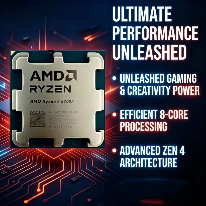 معالج AMD Ryzen 7 8700F بثماني - مراجعة Amd Cpu Ryzen 7 وسعره