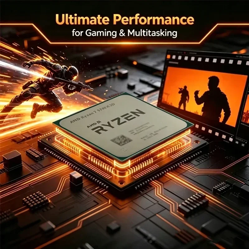 معالج AMD Ryzen 7 5700X3D للكم - مراجعة Amd Cpu Ryzen 7 وسعره