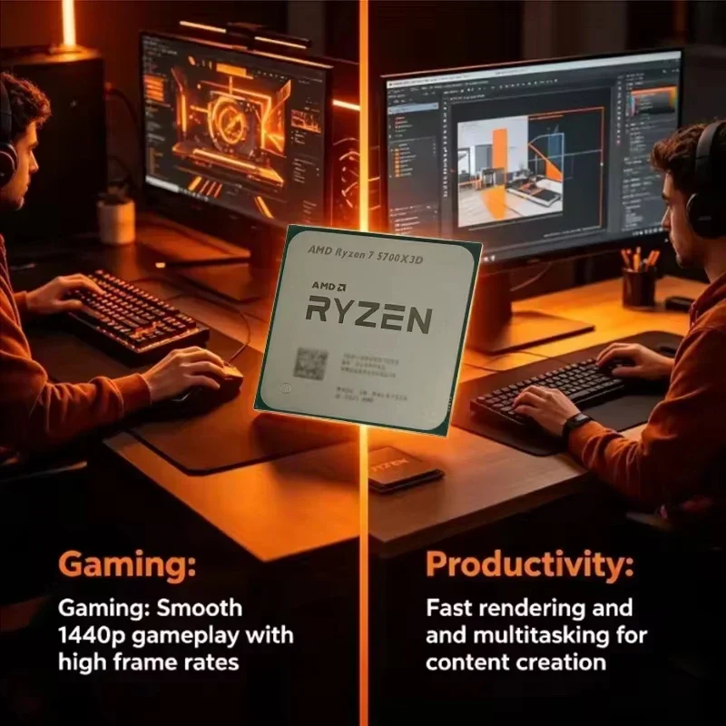 معالج AMD Ryzen 7 5700X3D للكم - مراجعة Amd Cpu Ryzen 7 وسعره
