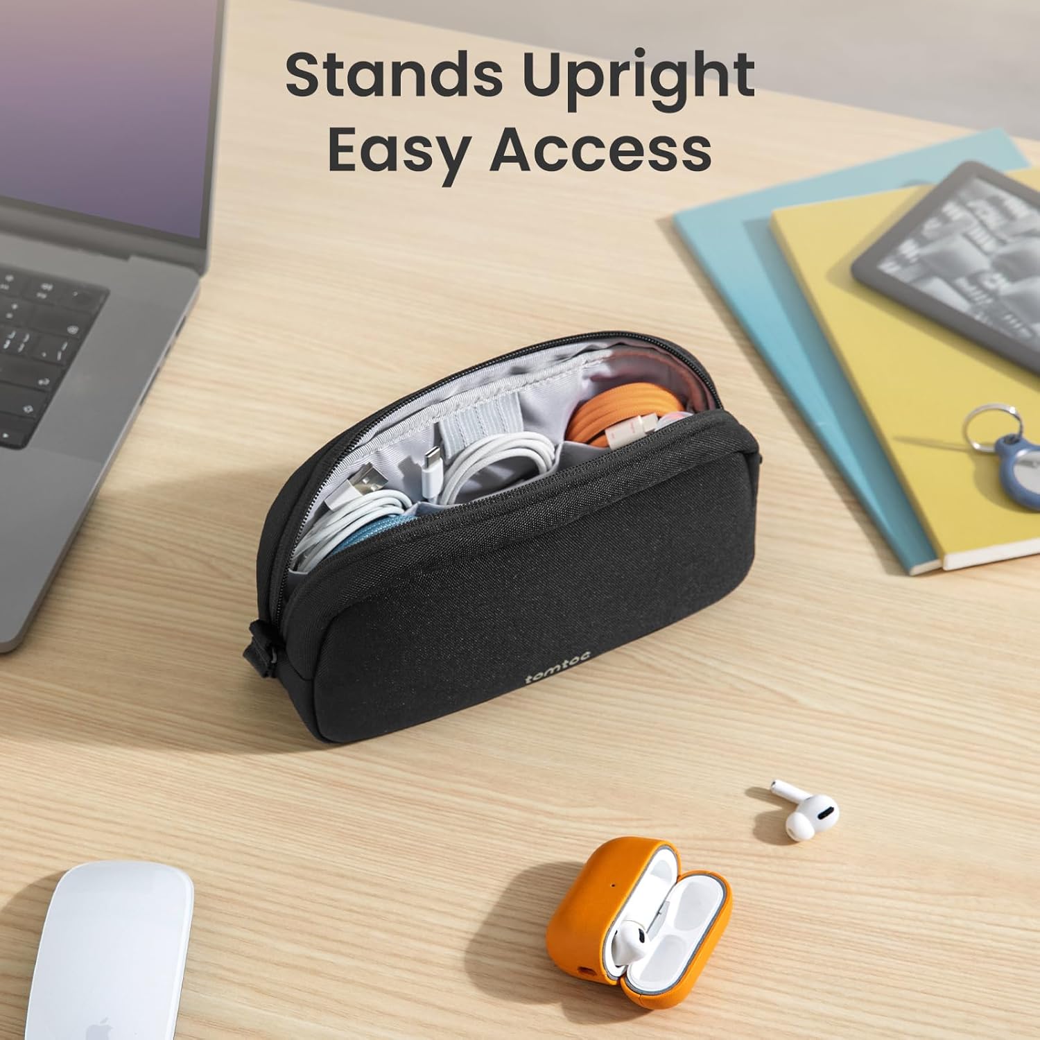حقيبة سفر لتنظيم الإلكترونيات  - مراجعة Tech Accessories Travel Organizer Pouch وسعره
