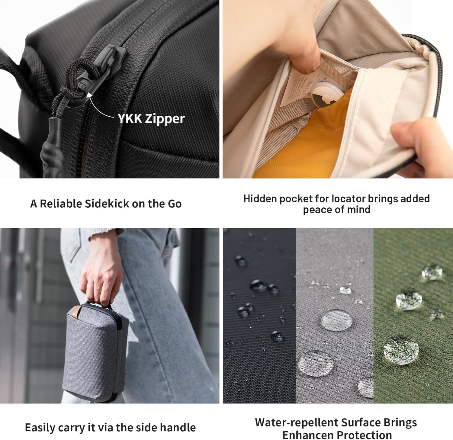 حقيبة منظمة إلكترونية محمولة م - مراجعة Tech Accessories Travel Organizer Pouch وسعره