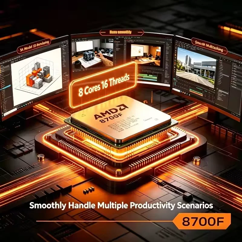 معالج AMD Ryzen 7 8700F الجديد - مراجعة Amd Cpu Ryzen 7 وسعره