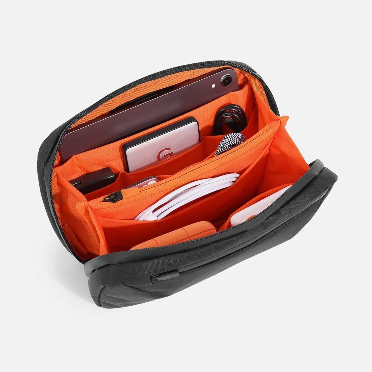طقم كابلات 3 X-Pac من النايلون - مراجعة Tech Accessories Travel Organizer Pouch وسعره