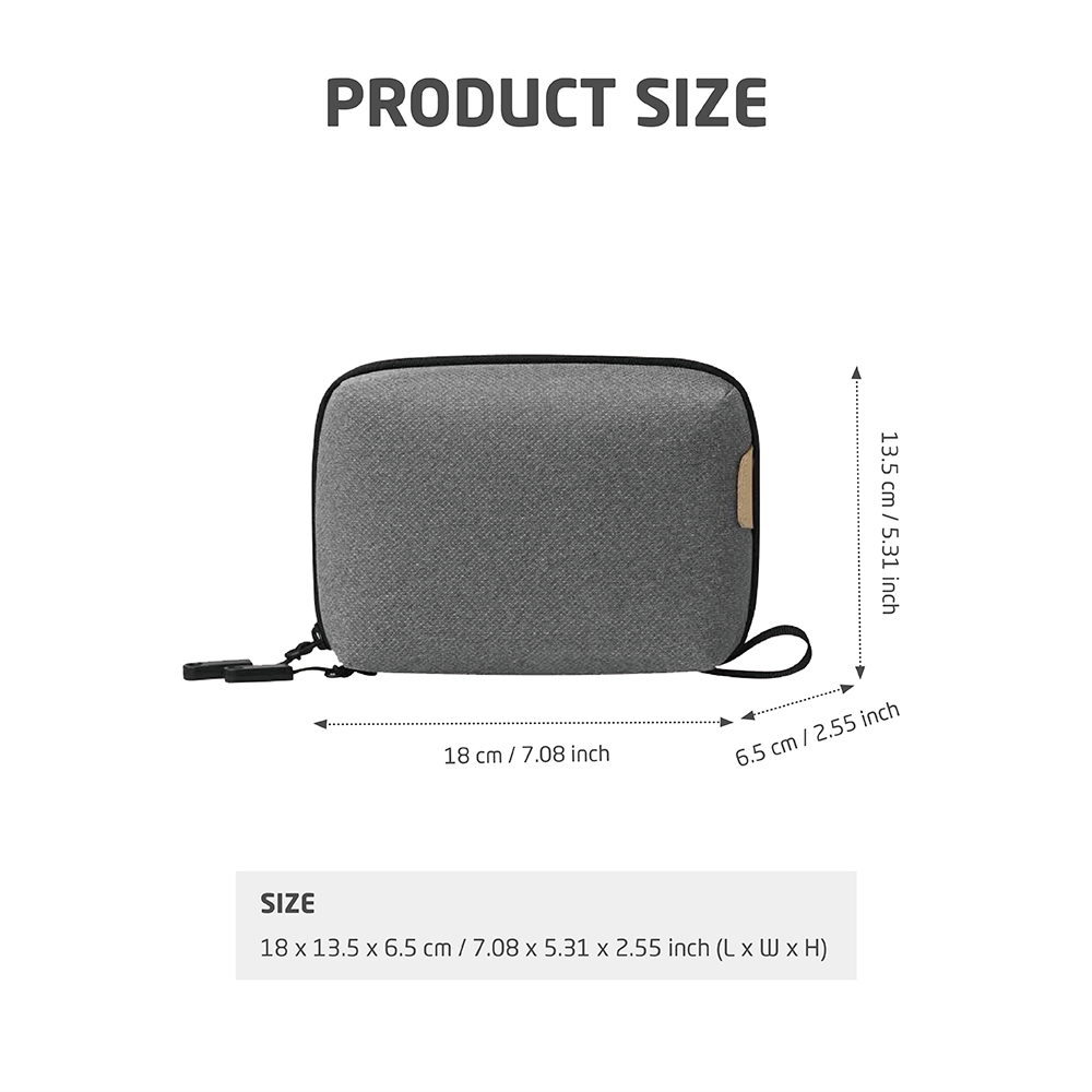 حقيبة تنظيم إلكترونيات كبيرة ا - مراجعة Tech Accessories Travel Organizer Pouch وسعره