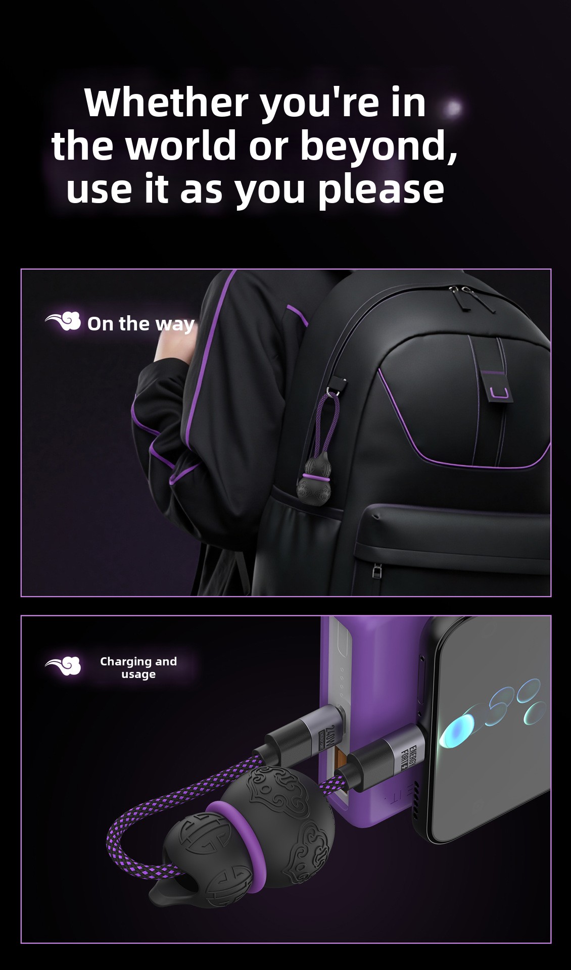 منظم كابلات محمول على شكل سلسل - مراجعة Tech Accessories Backpack وسعره