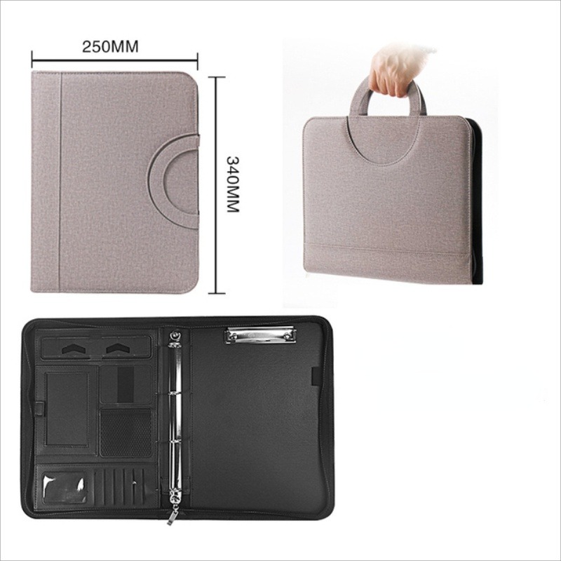 حقيبة ملفات جلد صناعي A4 بسحاب - مراجعة Document Scanner Portable وسعره