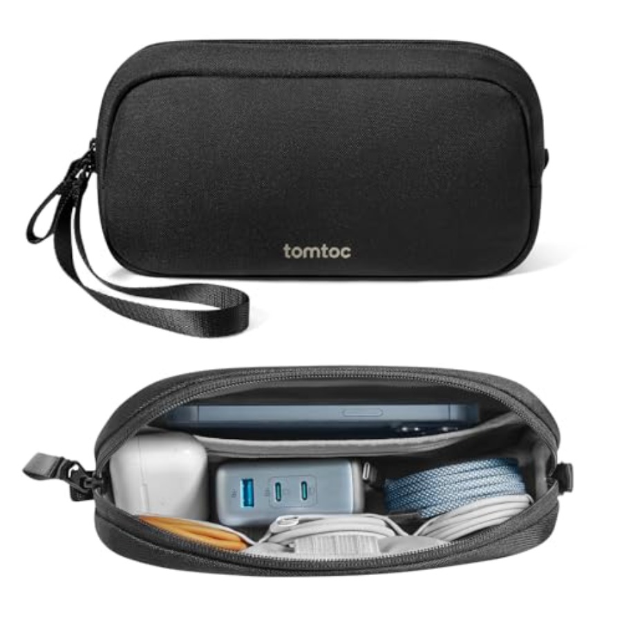 حقيبة سفر لتنظيم الإلكترونيات، - مراجعة Tech Accessories Travel Organizer Pouch وسعره