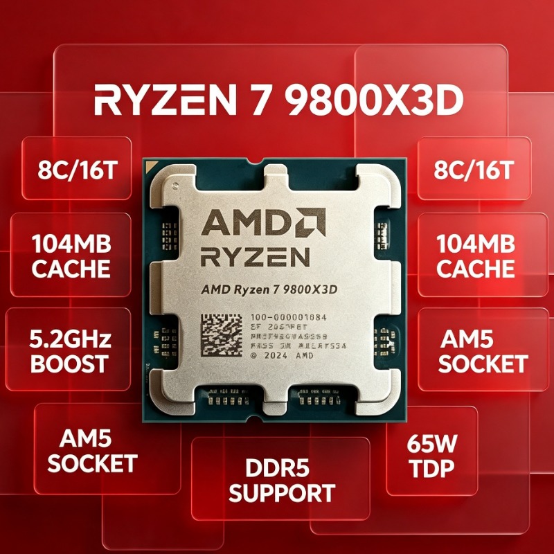 معالج سطح المكتب للألعاب AM5 A - مراجعة Amd Cpu Ryzen 7 وسعره