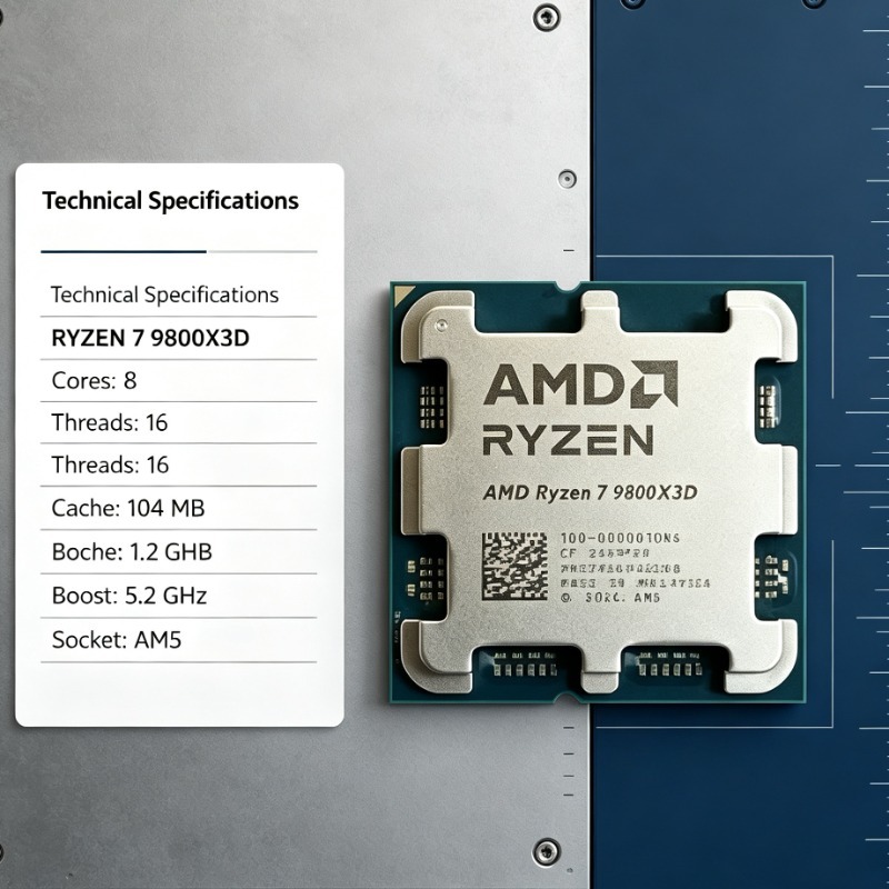 معالج سطح المكتب للألعاب AM5 A - مراجعة Amd Cpu Ryzen 7 وسعره