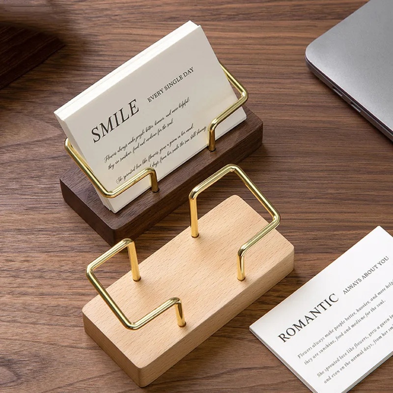 حامل بطاقات العمل الخشبي الجدي - مراجعة Tech Accessories For Office Desk وسعره