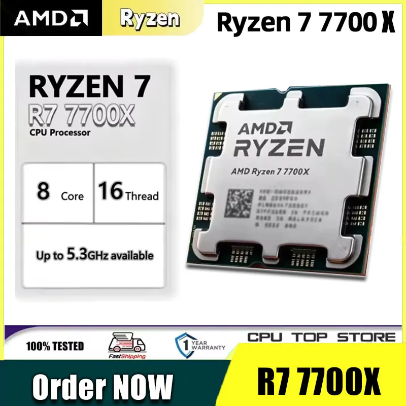 معالج AMD Ryzen 7 7700 ثماني ا - مراجعة Amd Cpu Ryzen 7 وسعره